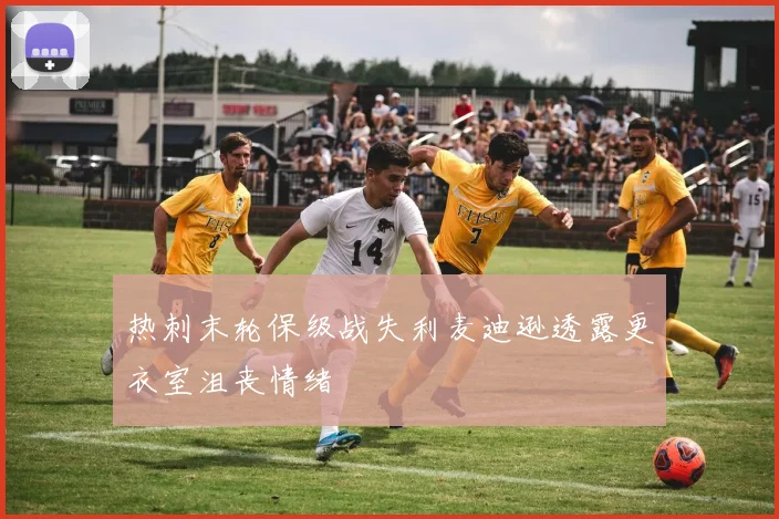 热刺末轮保级战失利麦迪逊透露更衣室沮丧情绪